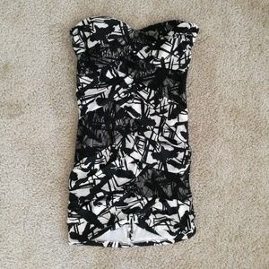 Windsor Black and White Dress
